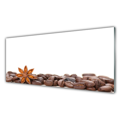 Glasbild aus Plexiglas® Kaffeebohnen Küche