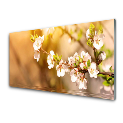 Glasbild aus Plexiglas® Blumen Pflanzen