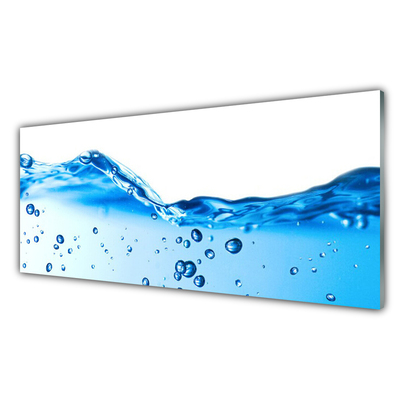 Glasbild aus Plexiglas® Wasser Kunst