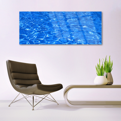 Glasbild aus Plexiglas® Wasser Kunst