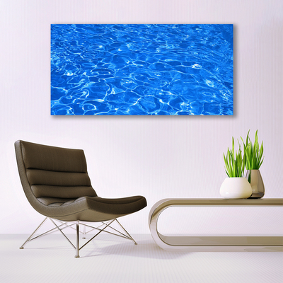 Glasbild aus Plexiglas® Wasser Kunst