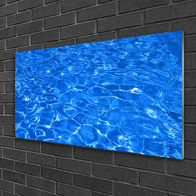 Glasbild aus Plexiglas® Wasser Kunst