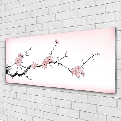 Glasbild aus Plexiglas® Blumen Pflanzen