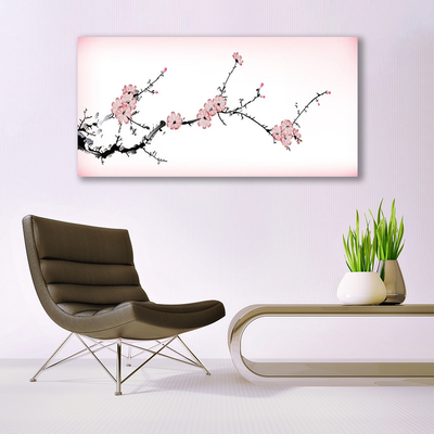 Glasbild aus Plexiglas® Blumen Pflanzen