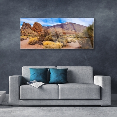 Glasbild aus Plexiglas® Gebirge Landschaft