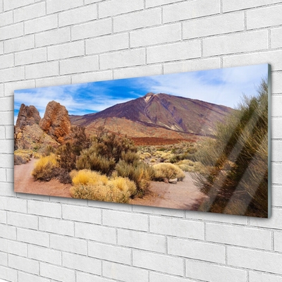 Glasbild aus Plexiglas® Gebirge Landschaft