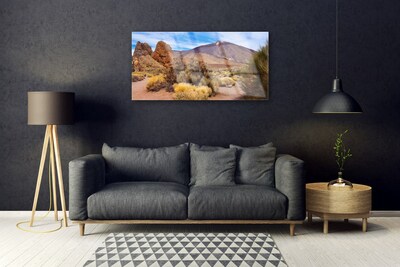 Glasbild aus Plexiglas® Gebirge Landschaft