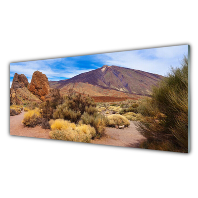 Glasbild aus Plexiglas® Gebirge Landschaft