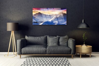 Glasbild aus Plexiglas® Gebirge Landschaft