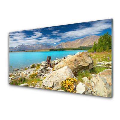 Glasbild aus Plexiglas® Meer Landschaft