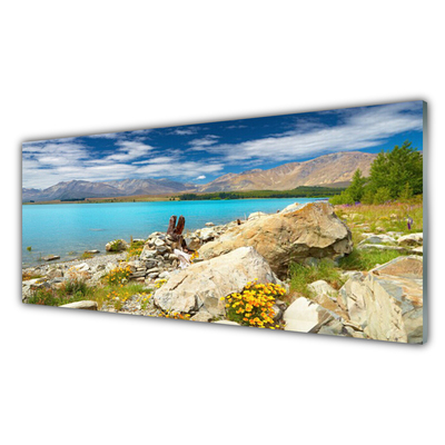 Glasbild aus Plexiglas® Meer Landschaft