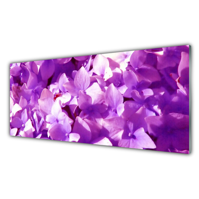 Glasbild aus Plexiglas® Blumen Pflanzen