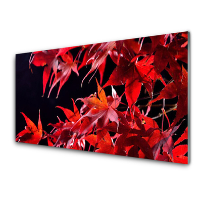 Glasbild aus Plexiglas® Blätter Pflanzen