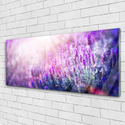 Glasbild aus Plexiglas® Blumen Pflanzen