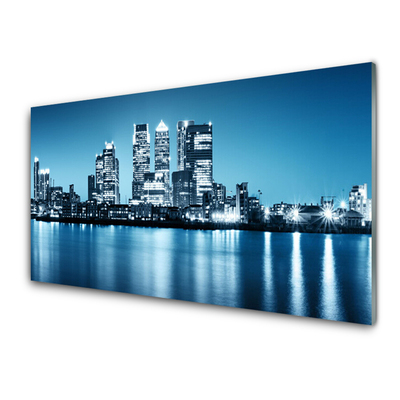 Glasbild aus Plexiglas® Stadt Gebäude