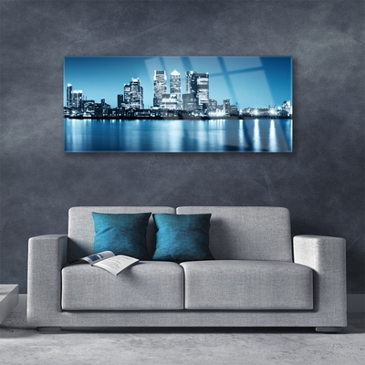 Glasbild aus Plexiglas® Stadt Gebäude