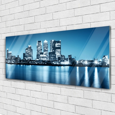 Glasbild aus Plexiglas® Stadt Gebäude