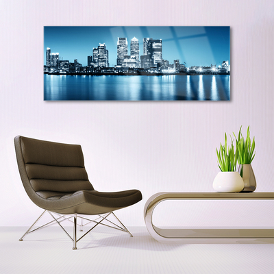 Glasbild aus Plexiglas® Stadt Gebäude