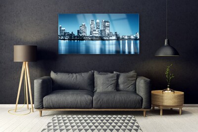 Glasbild aus Plexiglas® Stadt Gebäude