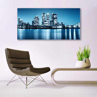 Glasbild aus Plexiglas® Stadt Gebäude