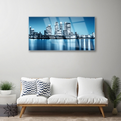 Glasbild aus Plexiglas® Stadt Gebäude