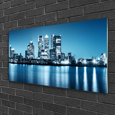 Glasbild aus Plexiglas® Stadt Gebäude