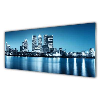 Glasbild aus Plexiglas® Stadt Gebäude