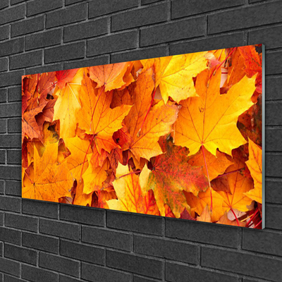 Glasbild aus Plexiglas® Blätter Pflanzen