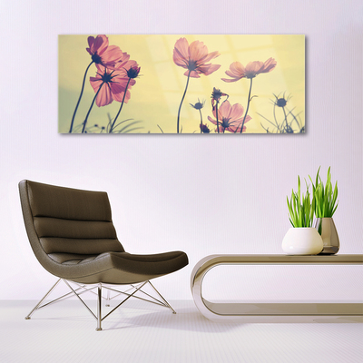 Glasbild aus Plexiglas® Blumen Pflanzen