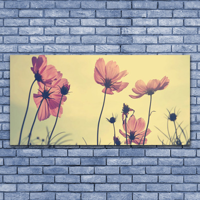 Glasbild aus Plexiglas® Blumen Pflanzen