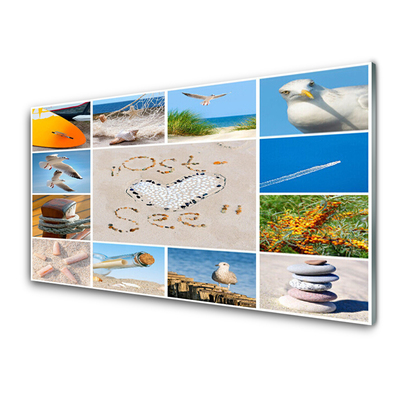 Glasbild aus Plexiglas® Meer Strand Landschaft