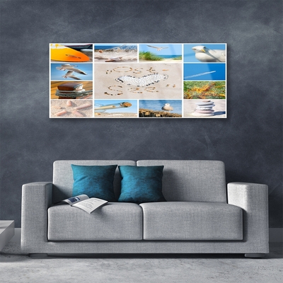 Glasbild aus Plexiglas® Meer Strand Landschaft