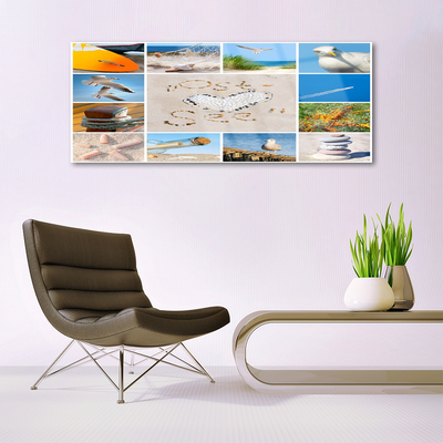 Glasbild aus Plexiglas® Meer Strand Landschaft