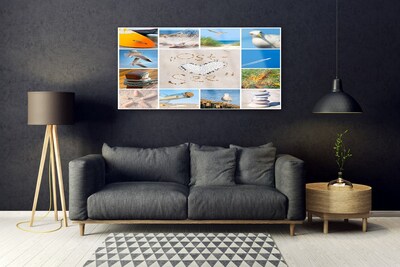 Glasbild aus Plexiglas® Meer Strand Landschaft