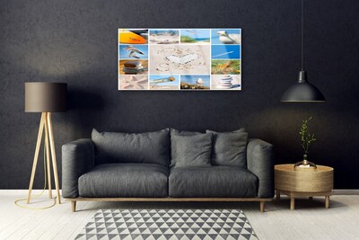 Glasbild aus Plexiglas® Meer Strand Landschaft