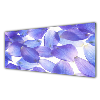 Glasbild aus Plexiglas® Blütenblätter Pflanzen