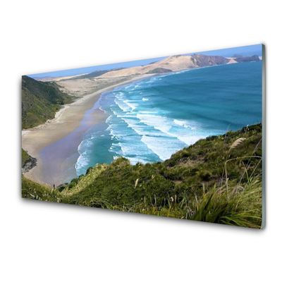 Glasbild aus Plexiglas® Strand Meer Landschaft