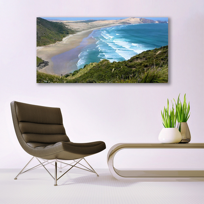 Glasbild aus Plexiglas® Strand Meer Landschaft