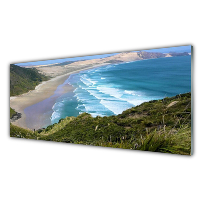 Glasbild aus Plexiglas® Strand Meer Landschaft