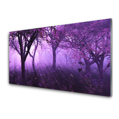 Glasbild aus Plexiglas® Bäume Natur