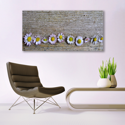 Glasbild aus Plexiglas® Gänseblümchen Pflanzen