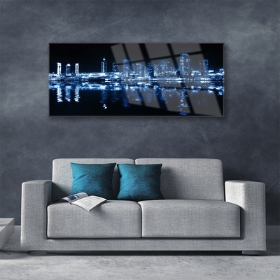 Glasbild aus Plexiglas® Stadt Gebäude