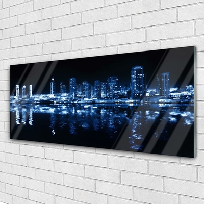 Glasbild aus Plexiglas® Stadt Gebäude