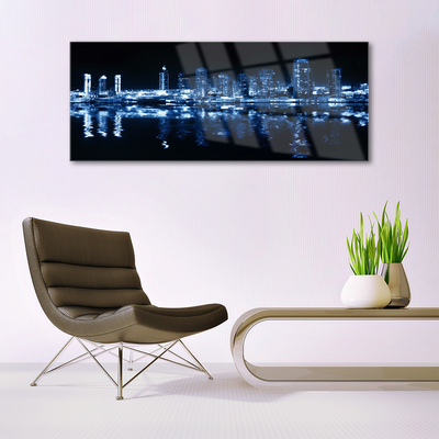 Glasbild aus Plexiglas® Stadt Gebäude