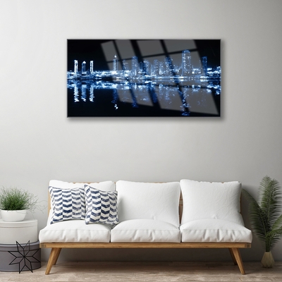 Glasbild aus Plexiglas® Stadt Gebäude