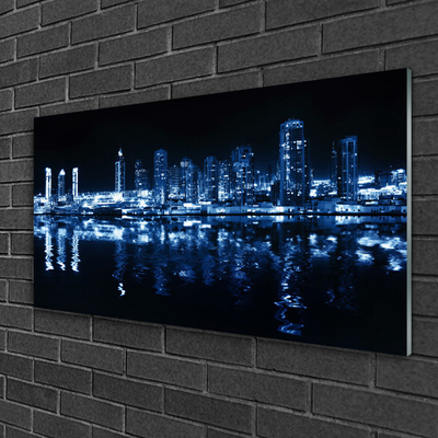 Glasbild aus Plexiglas® Stadt Gebäude