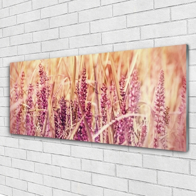 Glasbild aus Plexiglas® Weizen Pflanzen