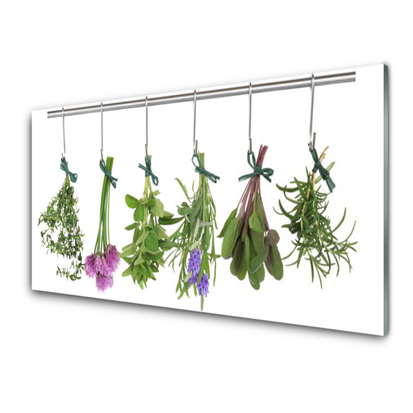 Glasbild aus Plexiglas® Blumen Blätter Pflanzen