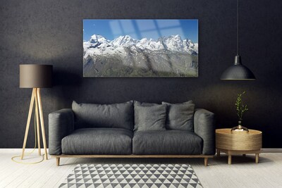 Glasbild aus Plexiglas® Gebirge Landschaft