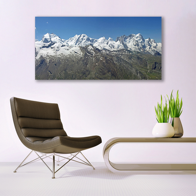 Glasbild aus Plexiglas® Gebirge Landschaft